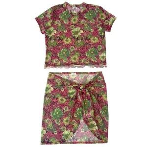 Inmorata Baby Tee and Selma Wrap Skirt